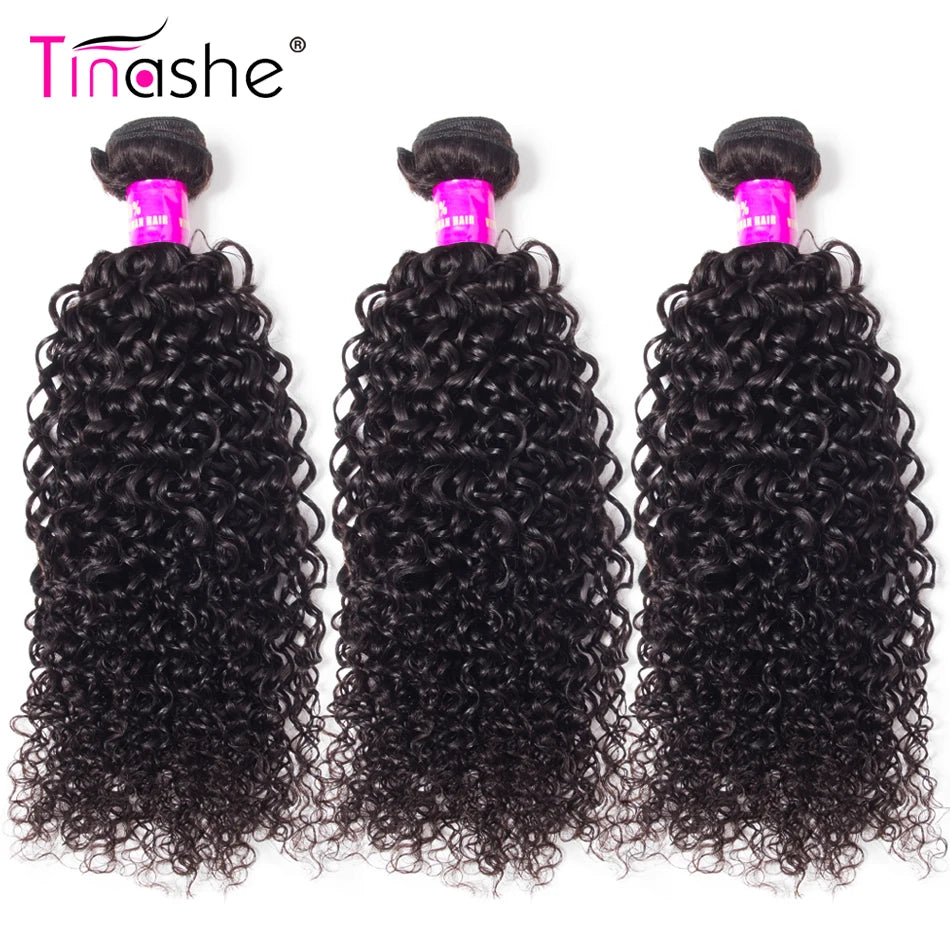 Tinashe Hair Bundles Curly Hair Extensions Remy Curly Human Hair Bundles 8-28 inch Can Buy 1/3/4 Brazilian Hair Weave Bundles