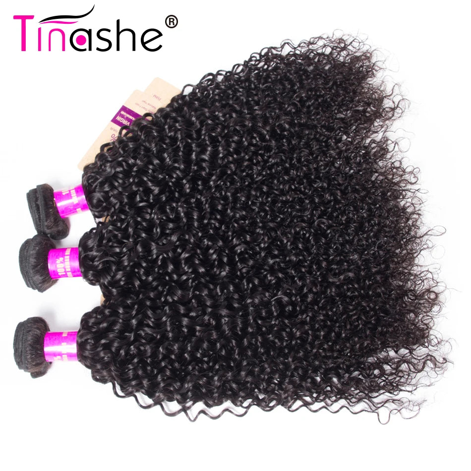 Tinashe Hair Bundles Curly Hair Extensions Remy Curly Human Hair Bundles 8-28 inch Can Buy 1/3/4 Brazilian Hair Weave Bundles